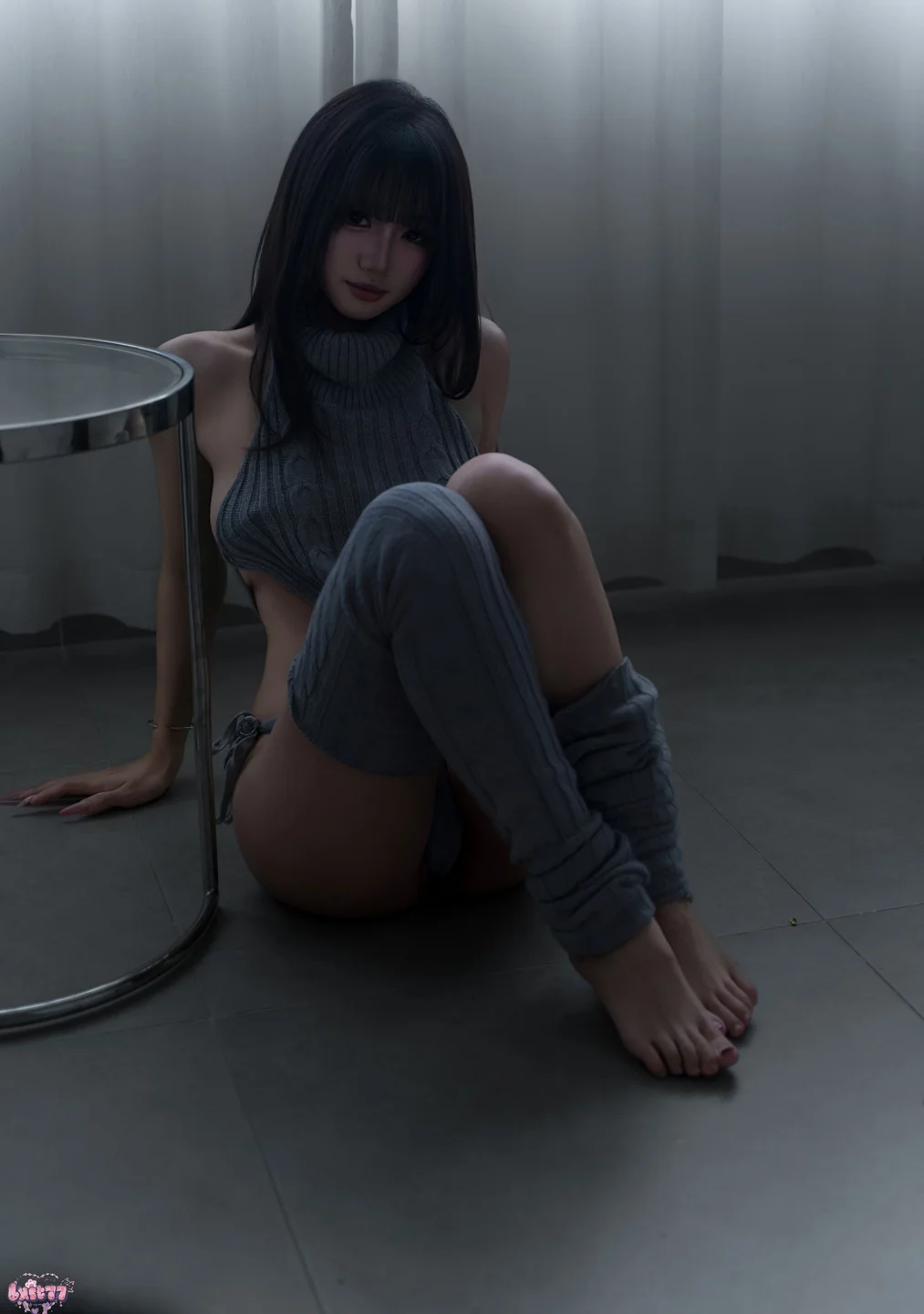 柒柒要乖哦 - No.065 居家毛衣 [112P-270MB] tg@simisebaisi 【丝足阁】094.webp